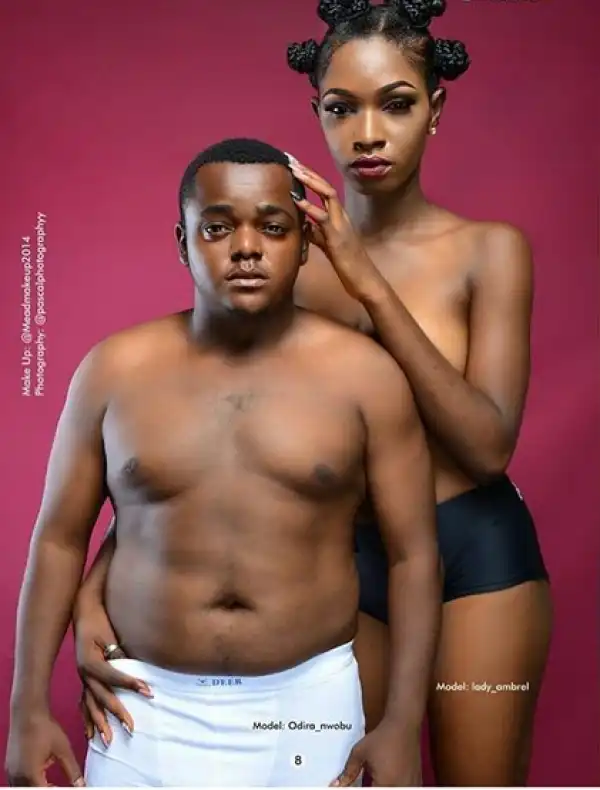 Nollywood Actress Poses Topless With Her Colleague In A Controversial Photo Shoot